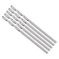 Drill Bit, 1.7mm Cutting Diameter, 4241 HSS 118° Cutting Angle Uncoated Bright Versatile Jobber Bits - (Applications: for Drilling Plastic Wood Soft Metal), 5-Pieces