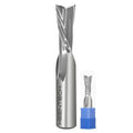 KEENTECH 1/2" Shank Downcut 2 Flute Flat Tip Sprial Router Bit for CNC Router Machine, 1/2" Cutting Diameter, 1-1/8" Cutting Depth, for Wood Cutting, Custom Furniture, Slot Mortise, Engraving