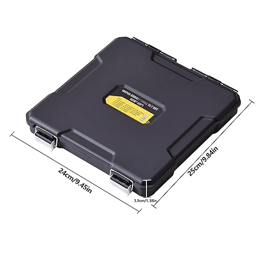 Cobalt Drill Bits Set for Hardened Metal and Stainless Steel, 101Pcs 1/16"-1/2" M35 HSS Twist Jobber Metal Drill Bits, with Index Storage Case