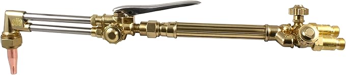 SÜA - Medium Duty Oxy-Fuel Torch with Check Valves and Cutting Tip (Acetylene) - Replacement for Victor