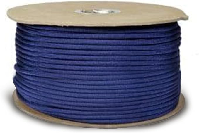 The Paracord Store | Type III 550 Paracord - 250 FT Spool, Midnight Blue | Heavy Duty 7 Strand Tactical Paracord - USA Made Nylon Outdoor Parachute Cord for Camping, Fishing & More - Survival Cord