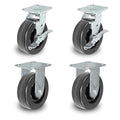 6" X 2" Tool Box Kit - Phenolic Wheel - 4,800 Lbs Capacity per Set of 4