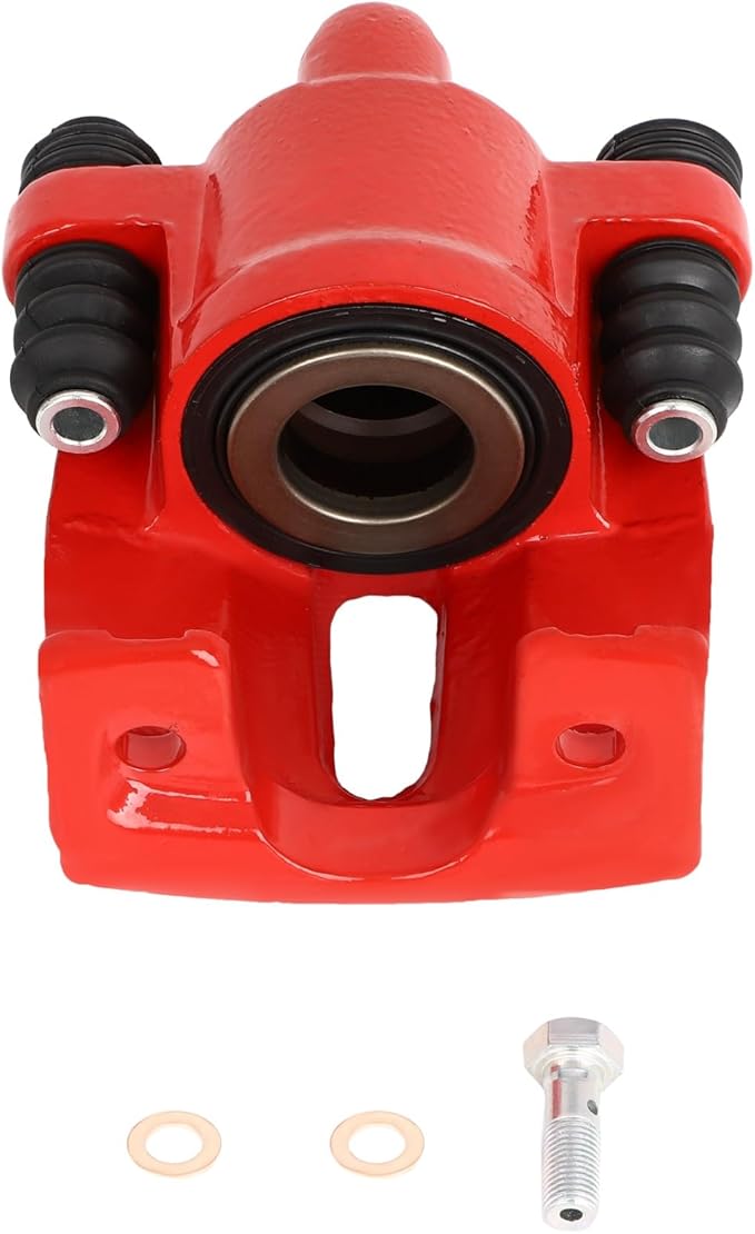 SCITOO Rear Right Brake Caliper Without Bracket 184858 Red Compatible For Ford For F-150 2004-2011 For Ford For Lobo 2005-2009 For Lincoln Mark LT 2006-2008 2010-2011