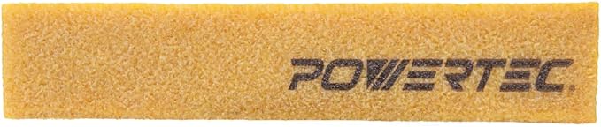 POWERTEC 71002-P2 Abrasive Cleaning Stick for Sanding Belts & Discs 8-1/2" 2PK | Natural Rubber Eraser - Woodworking Shop Tools for Sanding Perfection