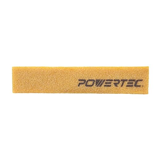 POWERTEC 71002-P3V Abrasive Cleaning Stick for Sanding Belts & Discs 8-1/2" 3PK | Natural Rubber Eraser - Woodworking Shop Tools for Sanding Perfection