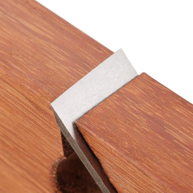 Hand Plane, Rosewood Cable-line Woodworking Plane Carpenter Planer Wood Cutting Tool Perfect for Woodworking Trimming Wood Planing Surface Smoothing 9.7 * 2.5 * 0.9in
