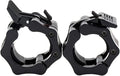 GW Tech Barbell Clamps 2 inch, Heavy Duty Exercise Collars 2" Quick Release Pair of Locking Pro Olympic Weight Bar Plate Locks Collar Clips for Workout Weightlifting Fitness Training (Black£©