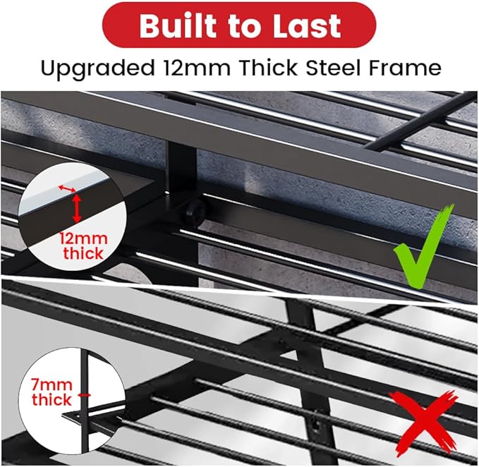 4 Layers Power Tool Organizer Wall Mount with Power Strip, Heavy Duty Metal Shelf, 400lbs Capacity for Cordless Drills, Batteries & Garage Storage (12 Slots with 8 Outlets Power Strip)