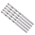 Drill Bit, 3mm Cutting Diameter, 4241 HSS 118° Cutting Angle Uncoated Bright Versatile Jobber Bits - (Applications: for Drilling Plastic Wood Soft Metal), 5-Pieces