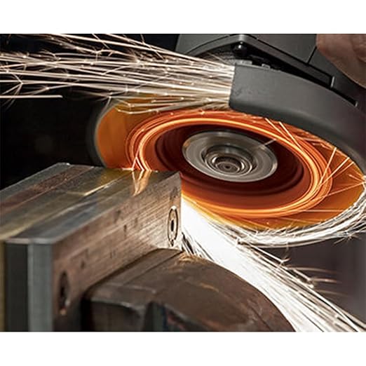 CS Unitec | 93854 | PLANTEX® Aluminum Flap Disc. 40 Grit, 4-1/2" Diameter, 5/8" x 11 Spin-On (Pack of 10) - Made in Germany