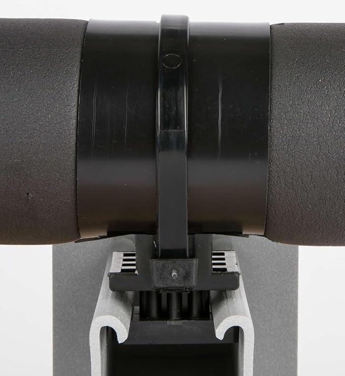 Strut Clamp for Piping and Conduit (10pcs & 100pcs), 3/8" to 5" Universal Size, Tool-Free Install, Made in USA, Non-Corrossive, Non-Conductive. (Uniclamp + Nylon Strap, 100)