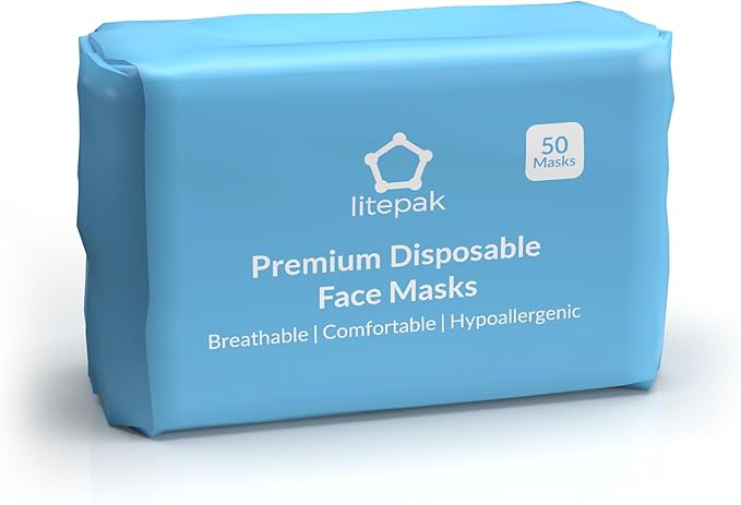 Disposable Face Masks - 1,000 PCS - for Home & Office - Breathable & Comfortable Filter