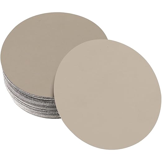 20PCS 6 inch Silicon Carbide Sanding Discs 2500 Grit, Wet Dry Orbital Sander Hook and Loop Sandpaper Disc Ultra Fine Grit, Best for Metal,Automotive Precision Polishing