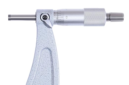Accusize Industrial Tools 10-11'' Ultra-Precision Carbide Tipped M-Type Outside Micrometer, Resolution 0.0001'', Eg00-0011