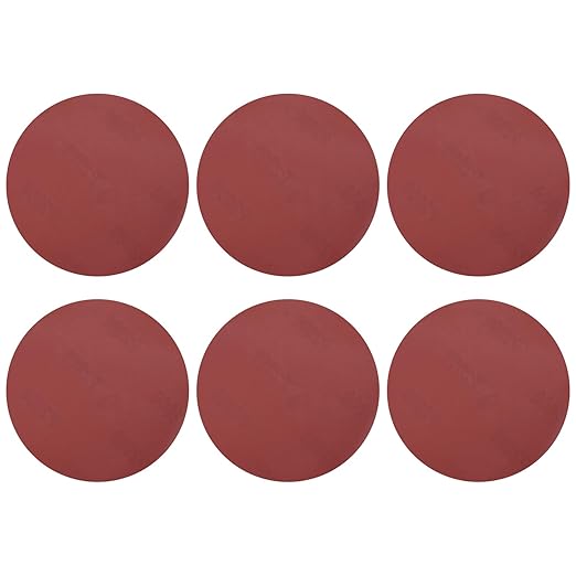 HARFINGTON 10 Pcs 6 Inch Sanding Disc 2000 Grit Hook and Loop Sandpaper Random Orbital Sander Pads for Woodworking Automotive Metal Polishing