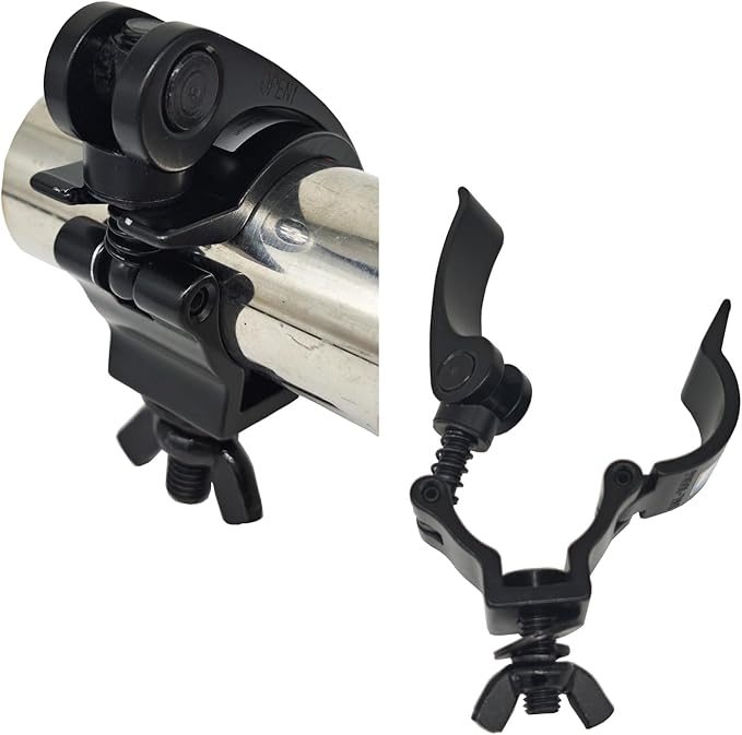 Lighting Clamp 2 Inch Truss Quick Release Mount Heavy Duty 220 Lbs Fit 48-51mm OD Pipe truss F34 Black