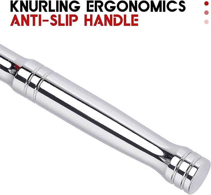 1/4 Inch Drive Ratchet Wrench, 1/4 Ratchet, Socket Wrench, 72-Tooth Quick-release Reversible Cr-Mo Head, Chrome Steel Made - 5.9''15cm