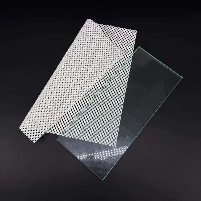 SCOTTCHEN Flat Glass Lapping Plate Sharpening System Dead Flat Float Plate Glass For Sharpening 5-1/8in W x 11-7/8in L x 8mm T -1pcs
