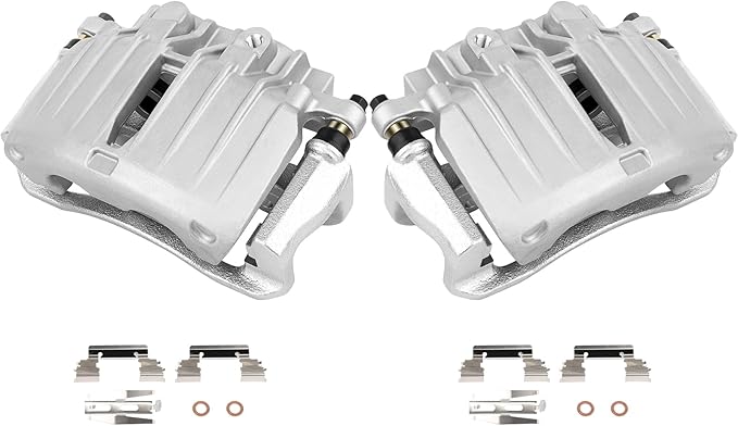 SCITOO Rear Left+Right Brake Calipers With Bracket 18-B4764 18-B4765 Compatible For Cadillac 2002-2006 For Chevrolet 2000-2007 For Ford 1999-2000 For GMC 2000-2007