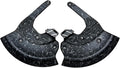 Motorcycle Front Brake Caliper Disc Guard Fairing Protector for BMW M1000RR S1000R S1000RR S1000XR 2020 2021 2022 2023 2024 Carbon Fiber Aero Disc Fender Accessories (Matte Marbling)