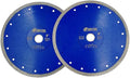 SHDIATOOL 9 Inch Diamond Saw Blade Cutting Porcelain Tile Ceramic Granite Marble Brick(2-Pack)