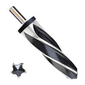 1-1/2" Reamer Drill Bit for Metal, M2 HSS Taper Reamer for Steel, Alloy, Wood, Plastic to Align, Enlarge Holes – 5-Spiral Flutes,1/2"Non-Slip Shank, 38mm Car Reamer, Bridge Construction Reamer.