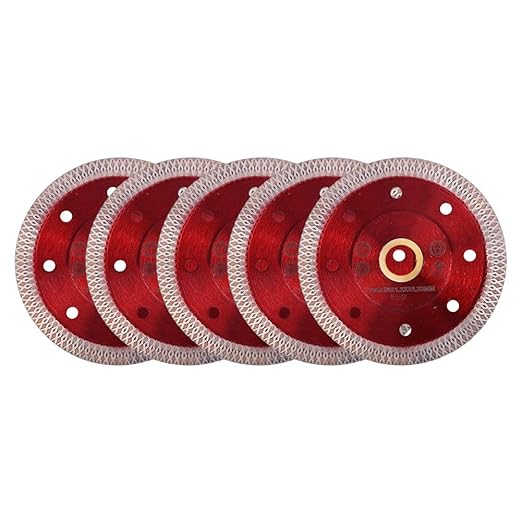 GoYonder 4 Inch Super Thin Diamond Tile Saw Blade for Angle Grinder, Dry Wet Cutting of Ceramic Tile, Concrete, Granite