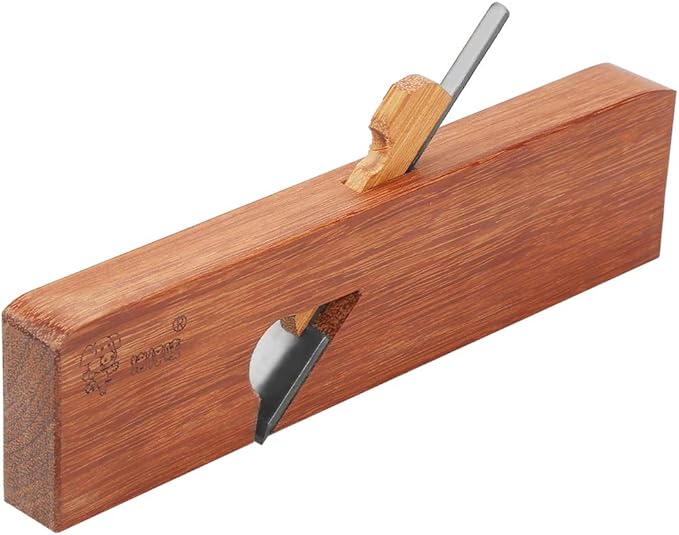 Hand Plane, Rosewood Cable-line Woodworking Plane Carpenter Planer Wood Cutting Tool Perfect for Woodworking Trimming Wood Planing Surface Smoothing 9.7 * 2.5 * 0.9in