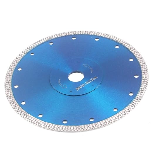 8” Super Thin Diamond Tile Blade Porcelain Saw Blade for Cutting Porcelain Tile Granite Marbles (8")