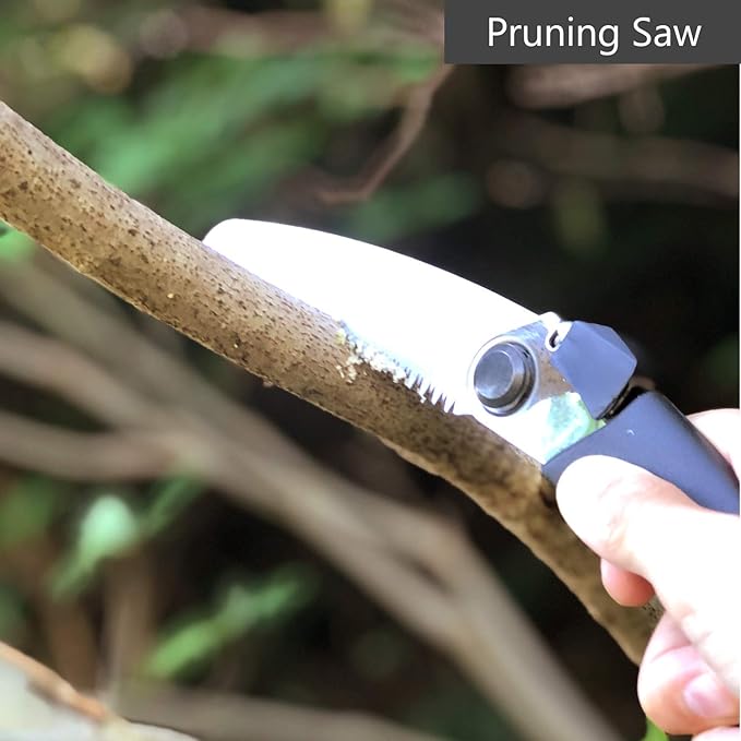 Japanese Pull Saw for Woodworking and Wood Craftsmanship, Long Handle with Precision Blade and Cutting Power, Heavy Duty Steel, Angled Positioning