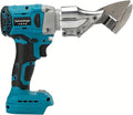 Brushless Cordless Metal Shear for Makita 18V Battery,Heavy Duty Electric Scissors for Cutting Metal/Iron,Stainless Steel,Carpet and Cardboard-Variable Speed