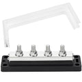 GLOSO Power Busbar 600A Common Bus bar Distribution Block Marine Battery Terminal Block 600 Amp Rating 4P