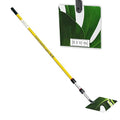Inspection Mirror - Telescoping Heavy Duty, Lightweight & Durable, 4 ft - 12 ft Pole, 8 x 10 inch Acrylic Mirror