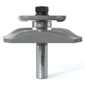 Professional Ogee Raised Panel with Back Cutter Router Bits 1/2 Inch Shank for Cove-Cut and Making Cabinet Door, 3-1/2 Inch Diameter, Used in Combination with Rail and Stile Router Bits