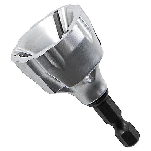 Deburring External Chamfer Tool, HSS Hex Shank Remove Burr Tools with Carbide Blades, Deburring Tool for Metal Bolt in 1/8" to 3/4" (3~19mm) Diameter