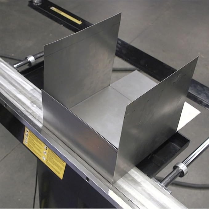Eastwood 48 Inch Electro Sheet Metal Brake | Professional 6 Tons Powerful Magnetic Metal Sheets Bender and Folding Tool | Single Phase 220V with Foot Pedal Controller | Includes 9 Pcs Clamp Bars