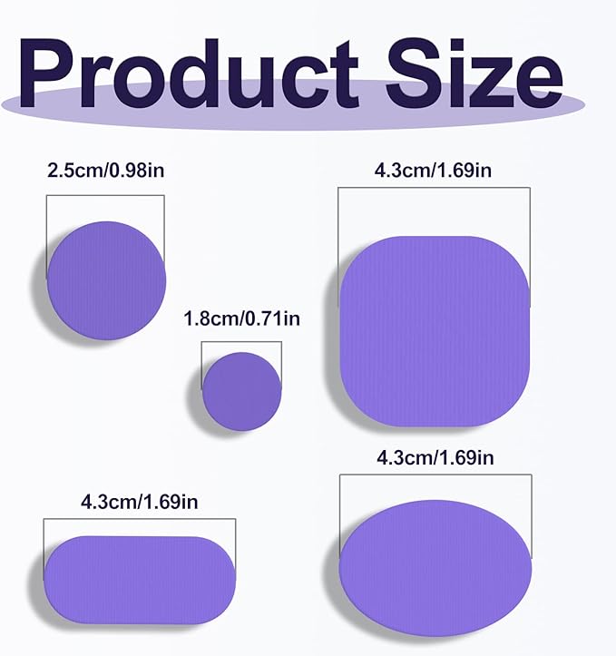 45PCS Nylon Repair Patch Self-Adhesive Pre-Cut Fabric Patch Down Jacket Repair Patches for Puffer Jackets Tenacious Tape Polyester Waterproof Lightweight Tent Repair Patch for Clothes Bag(Purple)