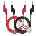 14 Gauge 2pcs/3.3Ft 4MM Banana Plug to Banana Plug UL3135, Heavy Duty Silicone Test Leads Set Jumper Wires Kit for Testing