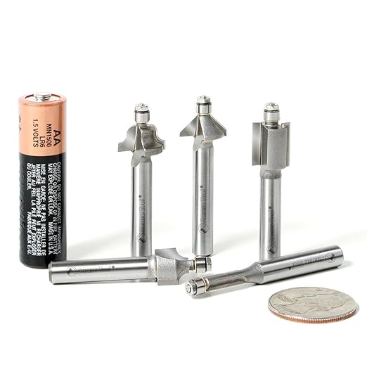 Amana Tool - MR0114 Carbide Tipped Miniature Corner Rounding 5/32 Radius x 1/2 Dia x 3/8 x