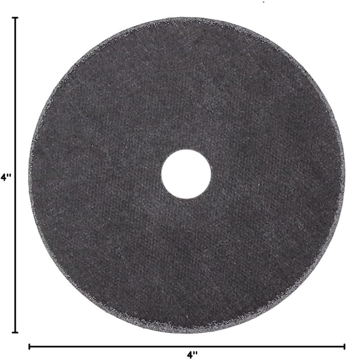 BHA Metal and Stainless Steel Thin Cut Off Wheels for Angle Grinders, 4” x .040” x 5/8” - 25 Pack