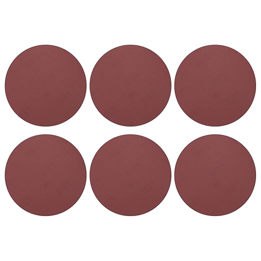 HARFINGTON 20 Pcs 6 Inch Sanding Disc 1200 Grit Hook and Loop Sandpaper Random Orbital Sander Pads for Woodworking Automotive Metal Polishing