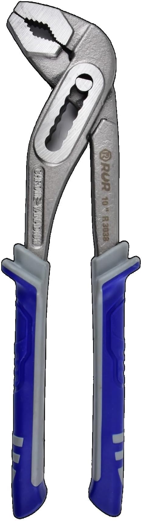 12-inch Tongue and Groove Pliers - Adjustable Water Pump Pliers with 7 Jaw Positions, Serrated Jaws & Comfort Grip. Perfect for Plumbing, Pipes & DIY Home Repairs