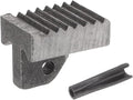 HARFINGTON Pipe Wrench Heel Jaw with Pin Assembly 10" Wrench Replacement Carbon Steel for 10" Adjustable Wrench