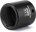 CASOMAN 1/2" Drive x 1-1/4" Impact Socket, 6-Point, SAE, CR-MO