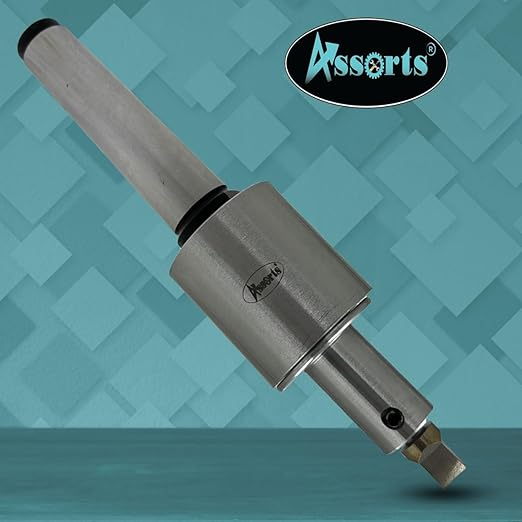 ASSORTS Precision Rotary Broach with MT3 M12 x 1.75 Drawbar Thread and H.S.S Square Punch 7 Pcs– Ideal for CNC, Lathe, Milling & Drilling
