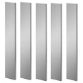 5 Pack 1095 Steel for Knife Making - 12"x1.5"x1/8" 1095 Steel Flat Stock Knife Blanks for Knife Making DIY