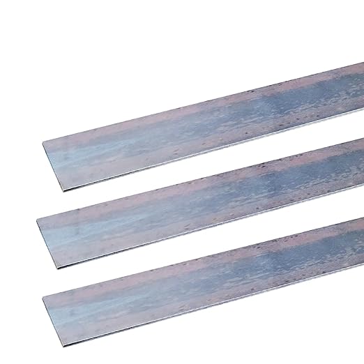 3 Pack 5160 Steel for Knife Making - 12"x1.5"x1/8" Hot Rolled 5160 Steel Flat Stock & Forging Steels High Carbon Knife Blanks for Knife Making DIY