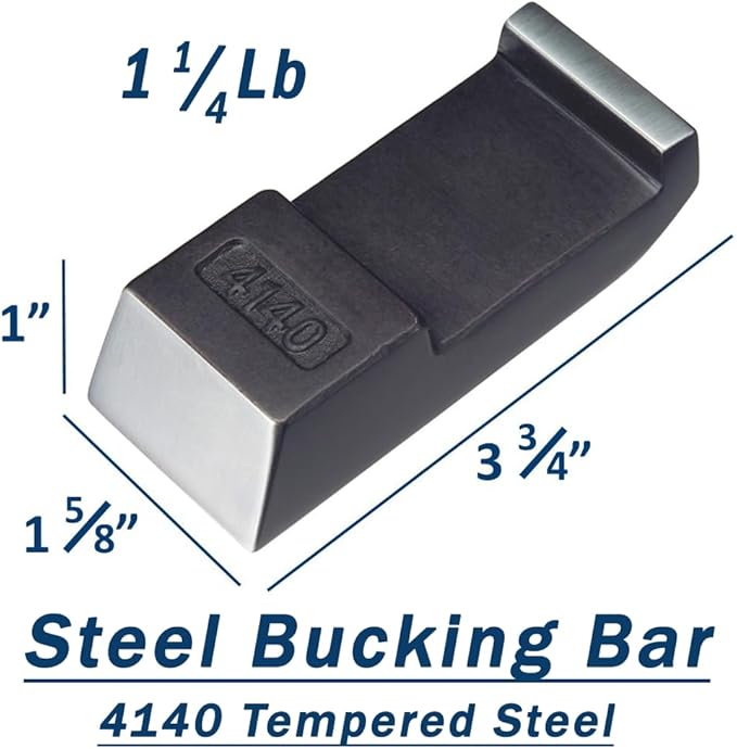 Wicks Aircraft 3X Deluxe Rivet Gun Set, Includes: 3X Rivet Gun, 4 Bucking Bars, 10 Rivet Sets, and Air Tool Oil.