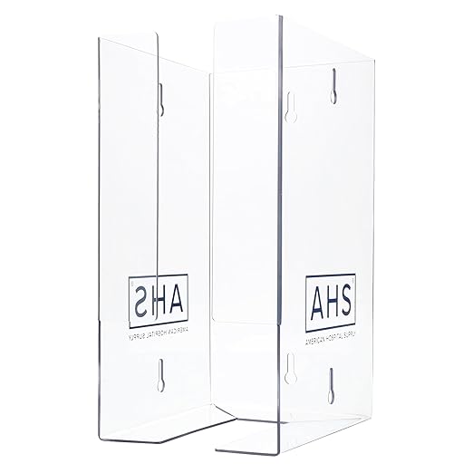 AHS Eye Shield Dispenser [Case of 6] Eyewear Dispenser, Pre-Assembled Design, Professional-Grade, Easy to Use, Tower Dispenser for Glasses | Dispenser ONLY - Glasses Tower Sold Separately