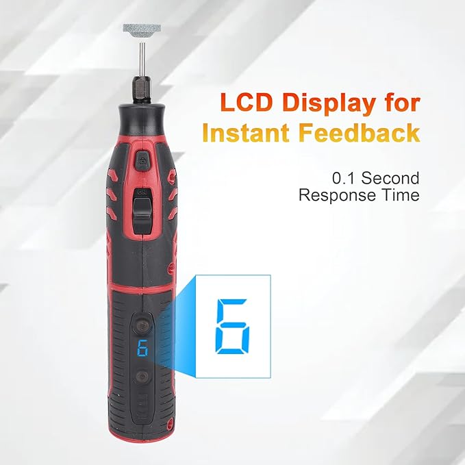 Mini Cordless Rotary Tool Kit, 6-Speed and USB Charging with 138 Accessories, Multi-Purpose 4.2V Power Rotary Tool for Sanding, Polishing, Drilling, Etching, Engraving, DIY Crafts